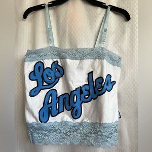 Vintage Y2K Los Angeles tube top size medium